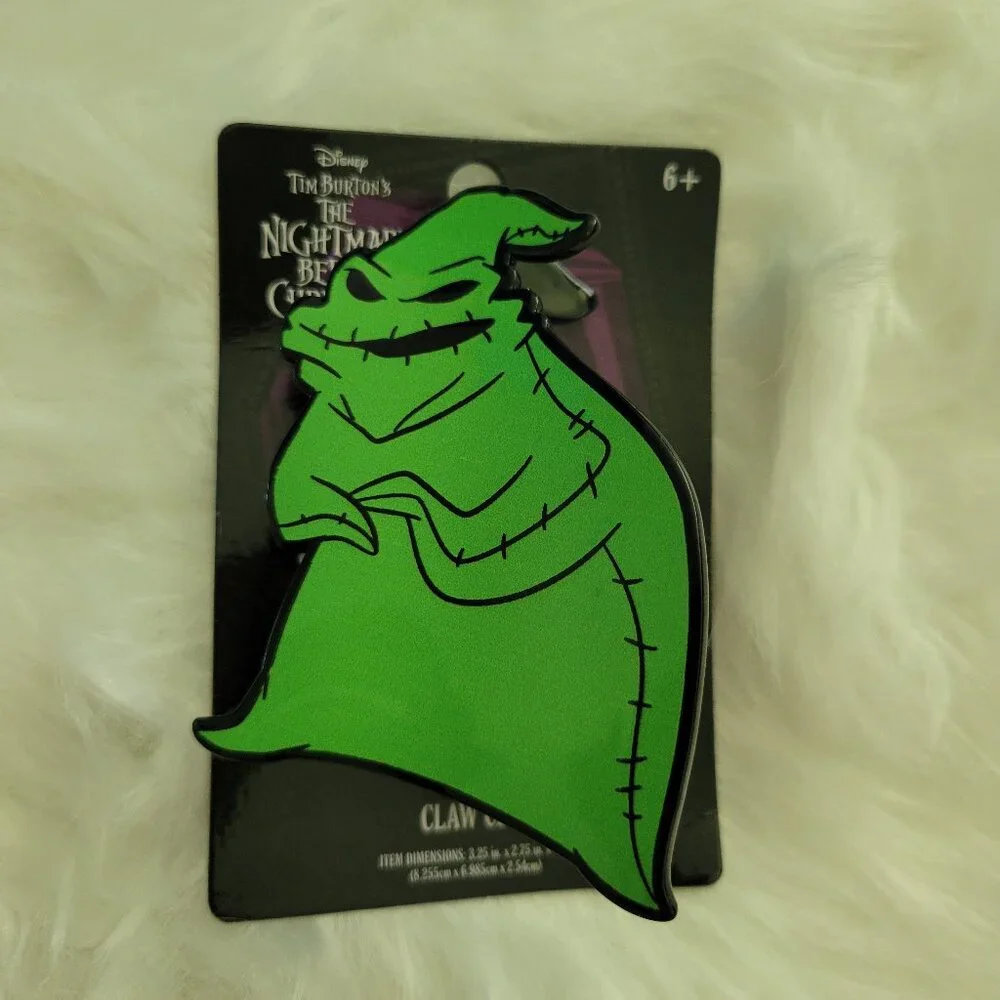 Nightmare Before Christmas Jack & Oogie Boogie Claw Clip Set